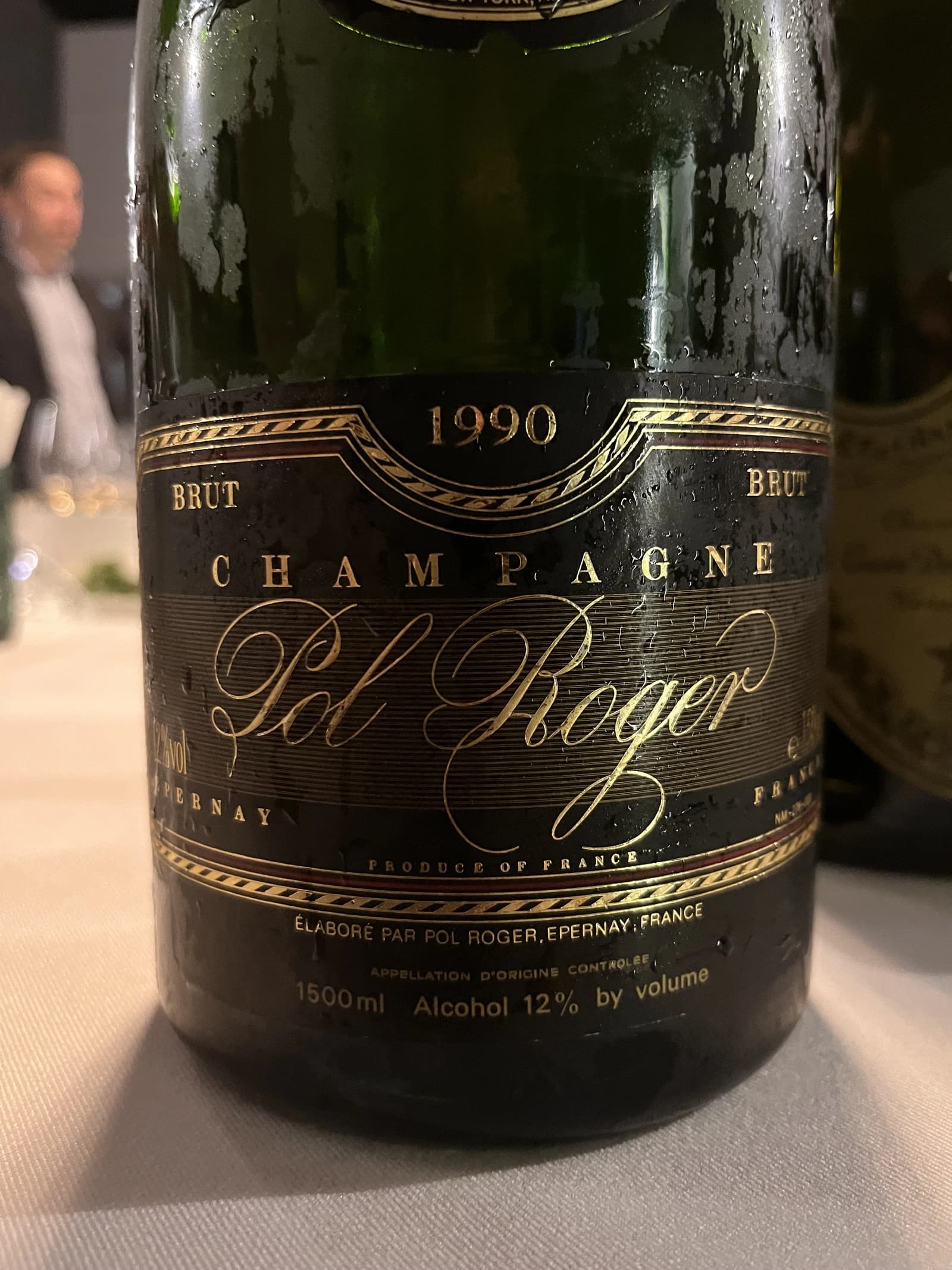 Pol Roger Cuvée Sir Winston Churchill 1990