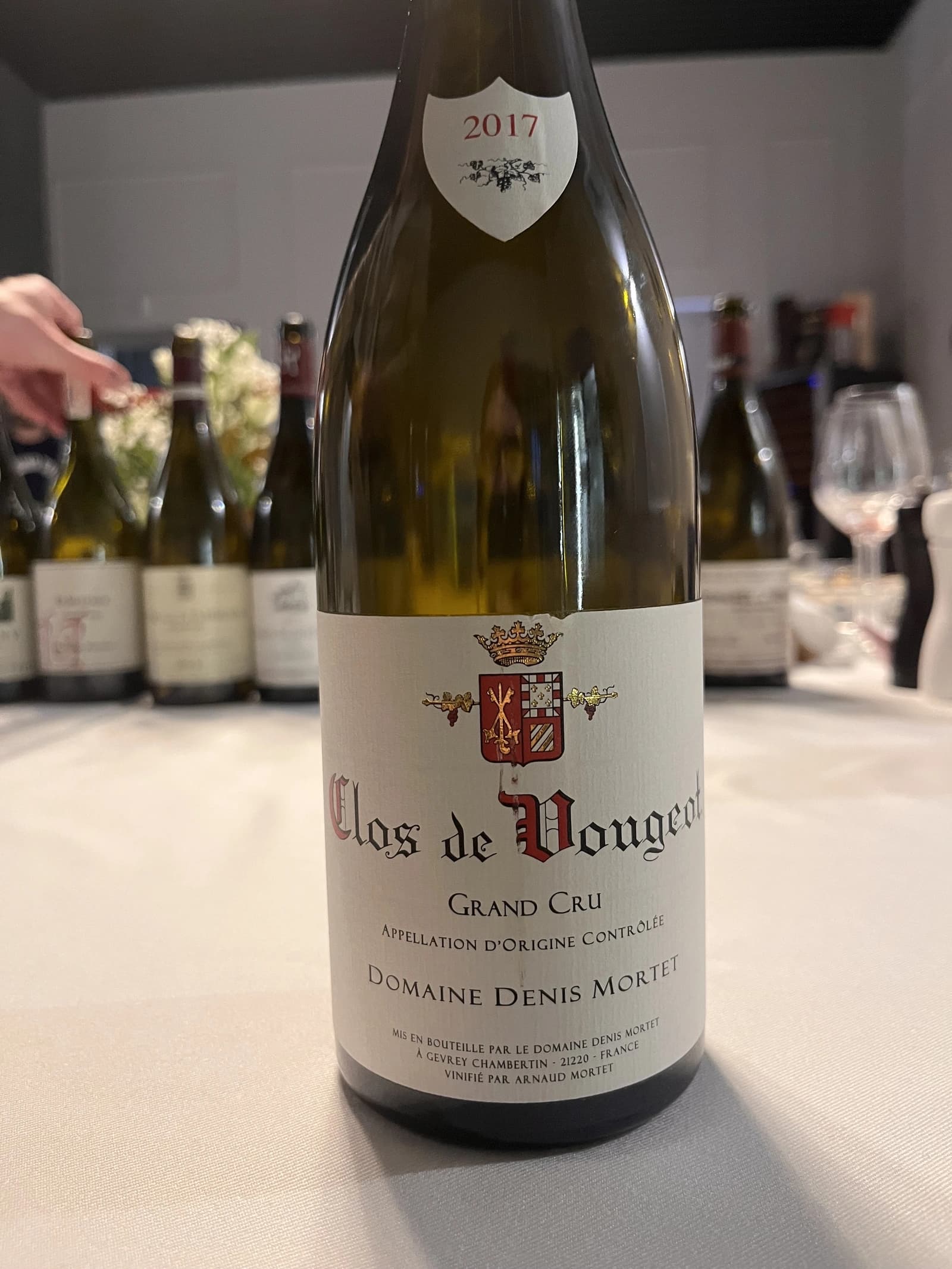 Domaine Denis Mortet Clos de Vougeot Grand Cru 2017