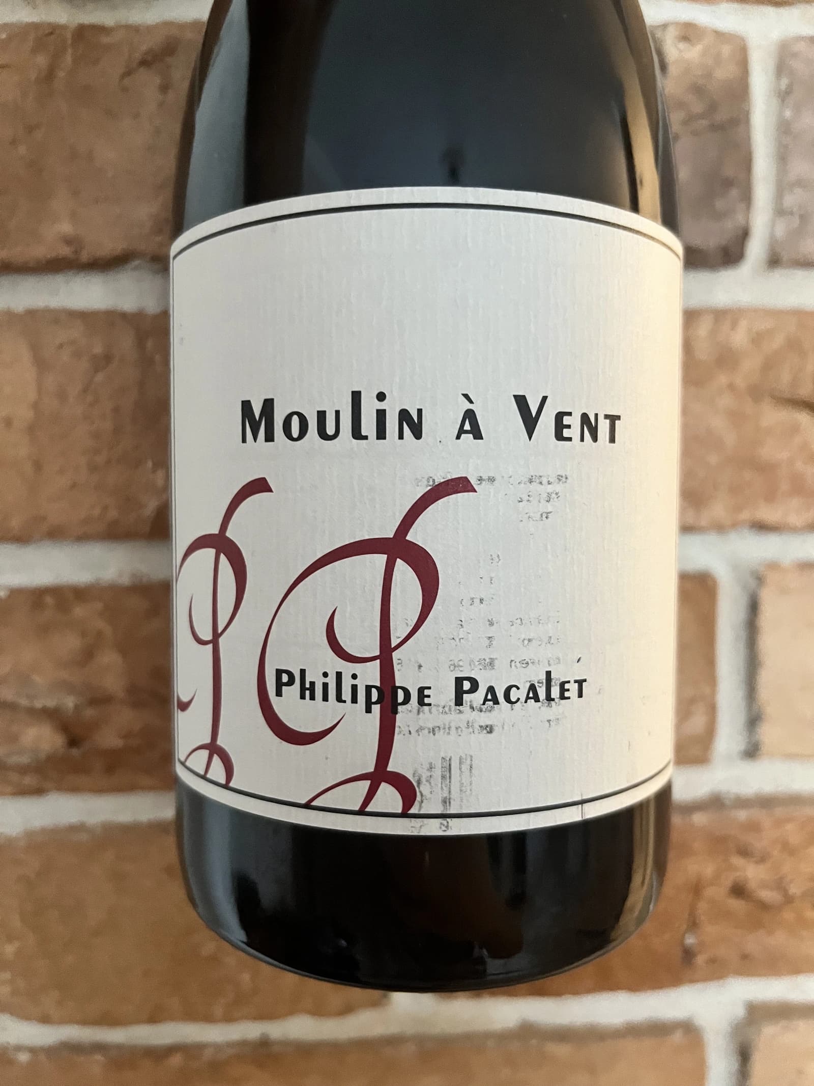 Philippe Pacalet Moulin à Vent 2017